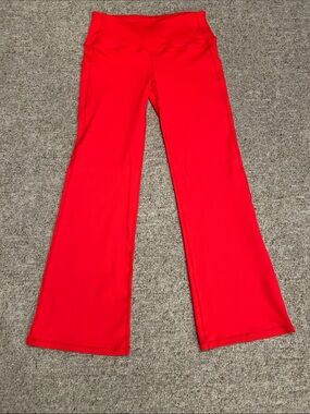 Source Unknown Bright Red Track Pants Joggers